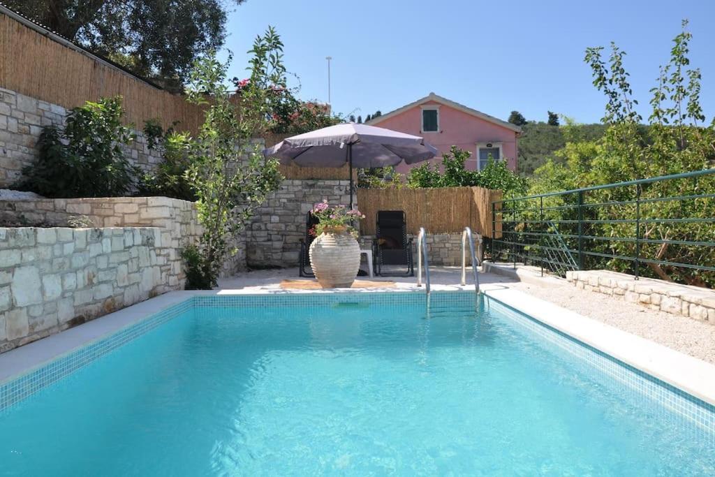 Villa Paxos Adamantia With Private Pool Gaios Esterno foto